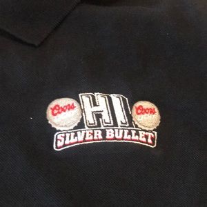 Men’s OHIO Coors Light Silver Bullet Golf Shirt